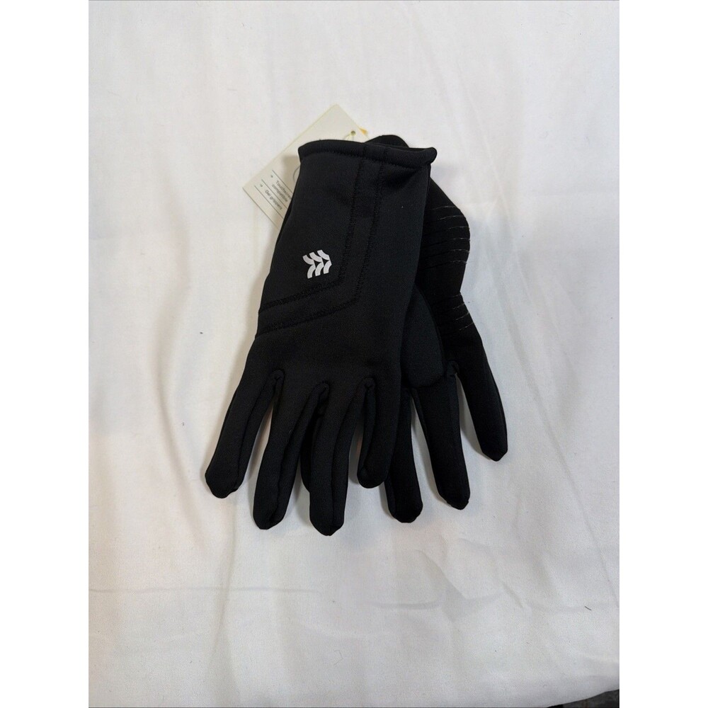 All In Motion Color Black Women’s Fleece Warm Touchscreen Compatible Gloves M/L